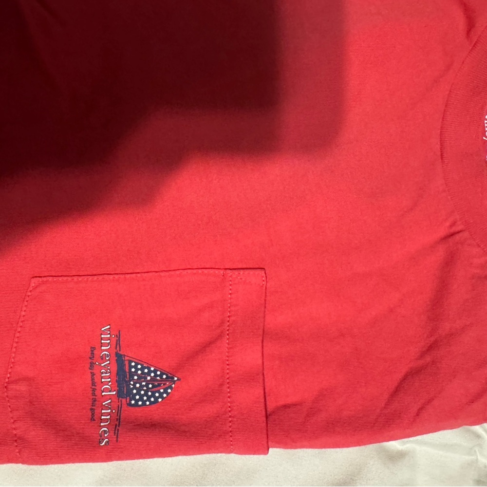 Vineyard Vines Classic Red Tee